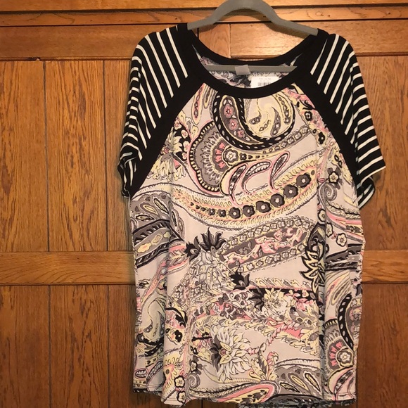 Sew In Love Tops - NWT Sew in Love Short SleeveTop 2XL